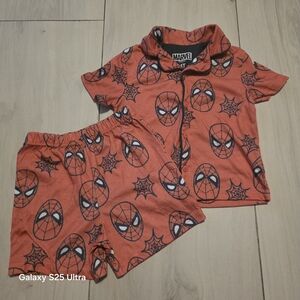 Marvel Red Spider-Man Kids Sleepwear Set